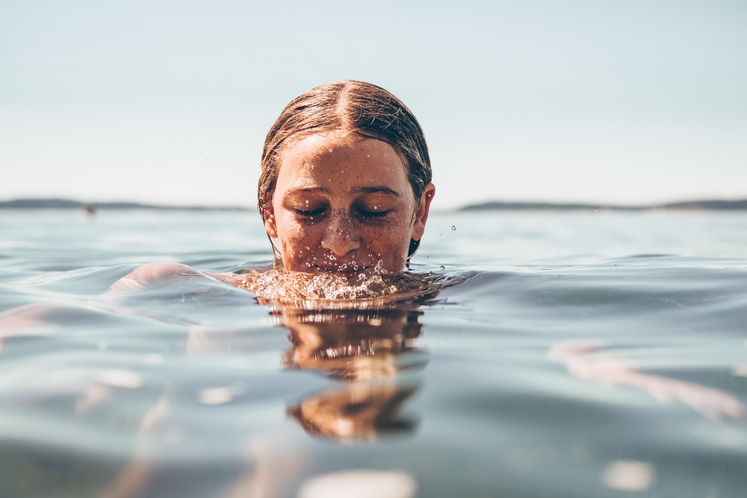 Woman in Body of Water