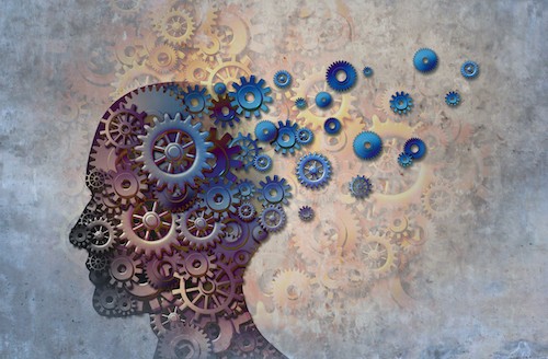 Alzheimer's Alzheimer’s memory loss due to Dementia and brain disease with the abstract medical icon of a human head and neurology research as a 3D illustration.